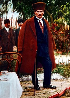 Atatürk Elmas Mozaik Tablo 36x51 cm