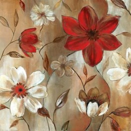 ÇİÇEK-AĞAÇMarcel Sanat Elmas Mozaik Tablo & Diamond Painting TurkeyM20173322Kırmızı Kahverengi Çiçekler Elmas Mozaik Tablo 55x55cm