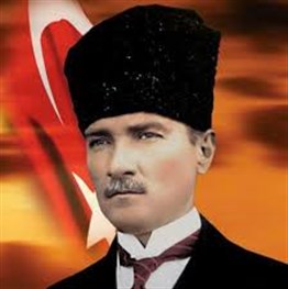 Atatürk Elmas Mozaik Tablo 41x64 cm