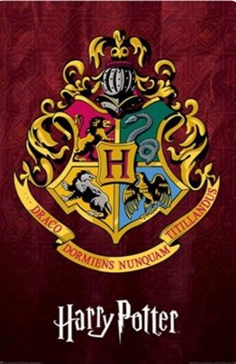 Marcel Sanat Harry Potter Hogwarts Simgesi (46x69)