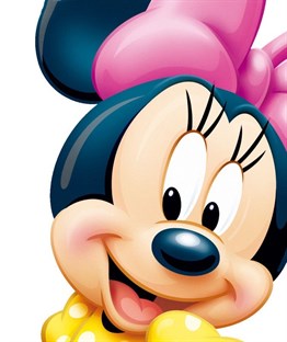 Marcel Sanat Pembe Minnie Mouse ( 51x61)