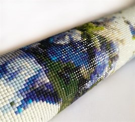 Marcel Sanat Vazodaki Renkli Güller Elmas Mozaik Tablo 40x60cm