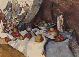 Still Life With Apples, Paul Cezanne, 1898 Elmas Mozaik Tablo 76x56cm